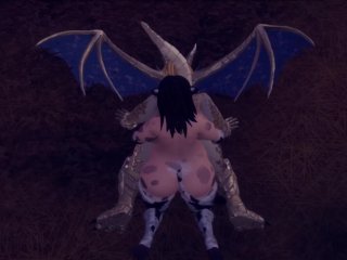 Cowgirl Fuck Dragon Futa