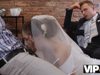 Screen Capture of Video Titled: VIP4K. Un uomo ricco paga bene per scopare il giorno del suo matrimonio