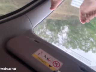 A car ride will never bethe same- Blowjobcum in Mouth