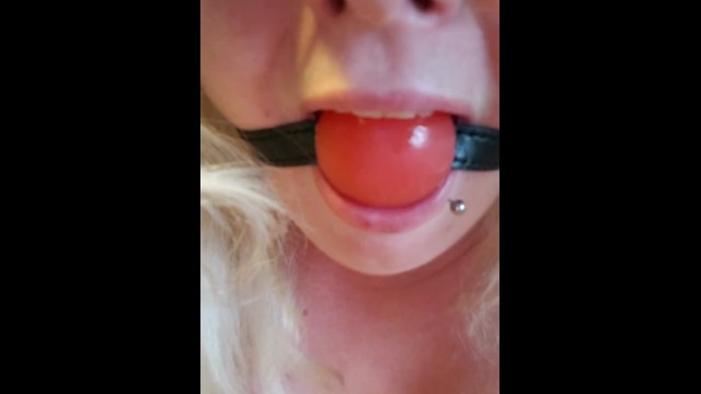Moaning with a mouthful 7