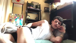 Big Cock Pov Your Stepbrother Wakes Up Horny And Jerks Off With Ass Play