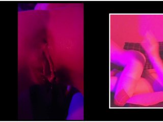 Red Light / Blue Light (Handjob Reverse Cowgirl Creampie)(Hardcore With Pov / Picture-In-Picture)