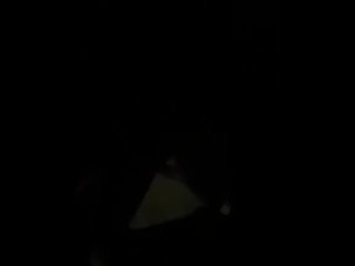 Late Night Nasty Ebony Getting Fucked_in the_Backseat of My_Car