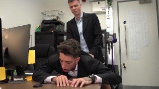 Office Bending Him Over The Desk I Swear I Could Cummerbundle Britain's Next Top Model