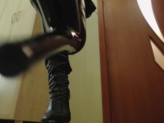Suck my heels and clean my boots,loser