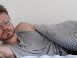 Pov: You're In Bed With Ftm Guy As He Masturbates