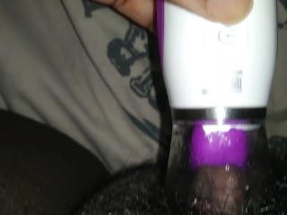 First Experience with Personal Lvr from Pocket Lvr. Clit_licking and suction_toy