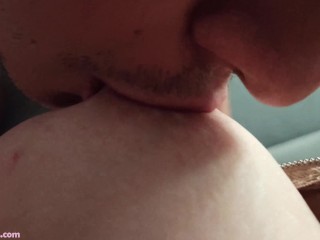 Boyfriend Play Boobs Babe and Passionate_Fisting Pussy