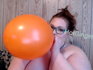 Orange Balloon Fun