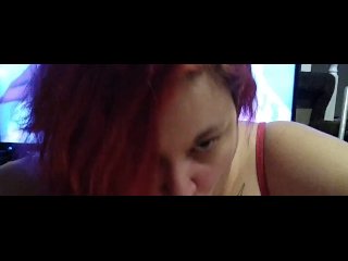 Xcherryxdanielsx Sucks Daddy's Cock And He Finishes On Her Tits