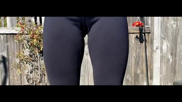 Little home workout in yoga pants - Big Ass;Babe;Brunette;Fetish;Teen (18+);Exclusive;Verified Amateurs