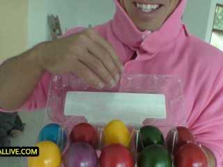 PINK EASTER_BUNNY GIVES PRETTY & PETITE RENATA FOX ALL_HIS EGGS!