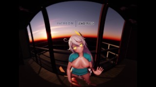 Masturbate UNCENSORED 4K VR HENTAI Honkai Impact God Kiana Hand Pleasure