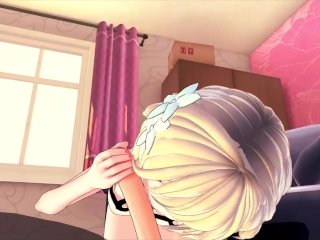 Genshin Impact Lumine 3D Hentai