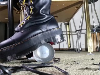 Lamp Crushing with Doc Martens Sinclair Hi_Max Boots