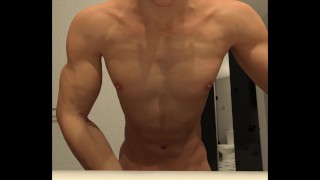 Wank Wanker In The Restroom