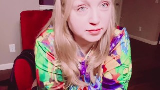With Dirty Talk And Joi A Cute And Thick Girl Fingers Her Pussy