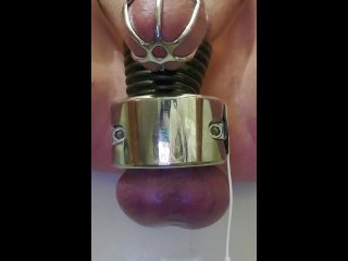 Cbt Estim In Chastity And Heavy Bouncing Balls