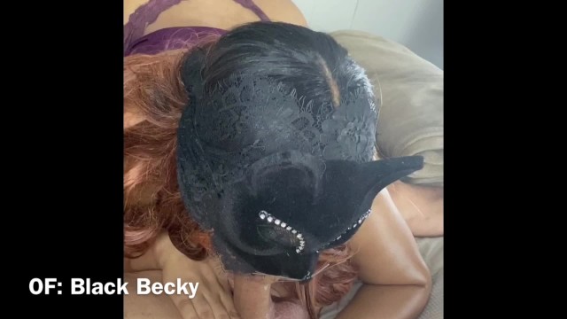 Horny Black Slut Gives Sloppy Blowjob   Black Becky 8