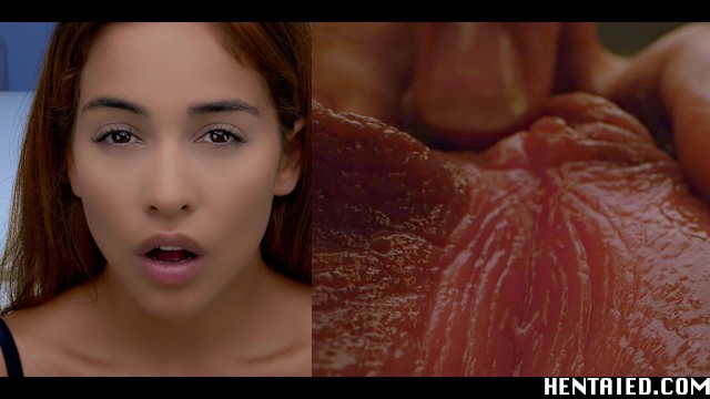 Hentai Huge Cumshot - Full Video - Real Life Hentai - Huge Labia Latino girl get cumflation by  aliens - full of cum | Pornhub