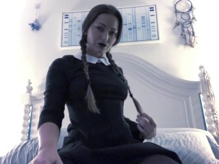 Dani Daniels. Com - Halloween Wednesday Adams Masturbation
