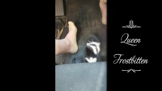 Petite Full Length Teaser Clip Of Socks And Driving In A Farm Truck Is Now Available
