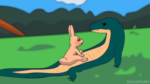 Anime Furry Rabbit Porn - Lizard X Bunny (furry Animation) - Pornhub.com