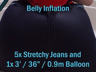 Wwm - Another Jeans Stomach Inflation