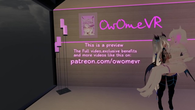 Lesbian Sex in Virtual Reality ❤️ VRchat erp OwO Intense Moaning Hentai 3D HD Uncensored Preview