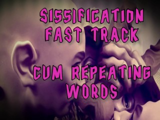 Fast Track into Sissy Hood Cum_repeating what I say and become a sissy fag