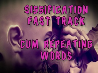 Fast Track into Sissy Hood Cum_repeating what I say_and become a sissy fag
