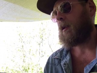 Sexy Bearded Daddy Jamming On A Sunday