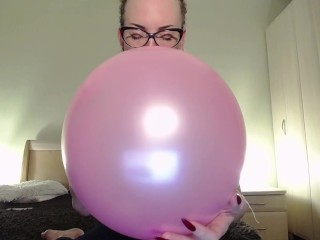blow to pop small pink balloon.mp4