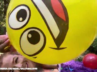 Bbw Outdoor Balloon Play Full Video