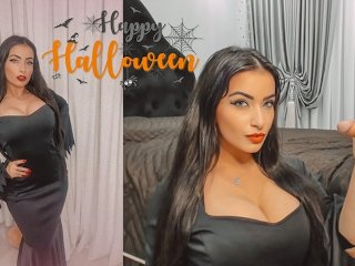 Halloween 2020 - Sex With Moticia Addams - Doggystyle, Riding, Cumming In Mouth