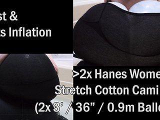 Wwm - 2X Black Cami Chest And Pants Inflation