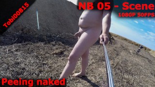 Pissing Nb5 Scene Outdoor Pissing While Walking Naked In Public Nature