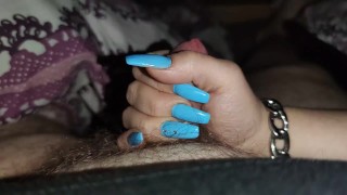 Fingernail Handjob - Free Blue Nails Handjob Porn Videos from Thumbzilla