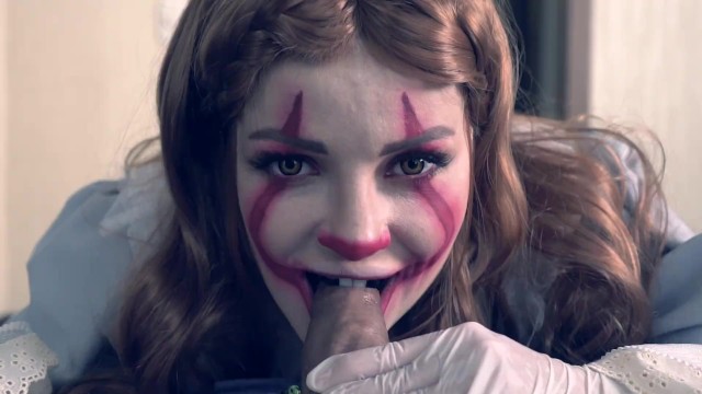 Scary Clown Blowjob - It Back! Horror Story 2020 - Pornhub.com
