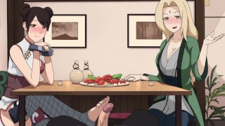 Mother Tenten And Tsunade Footjob By Loveskysanx In Naruto Kunoichi Trainer Part 7