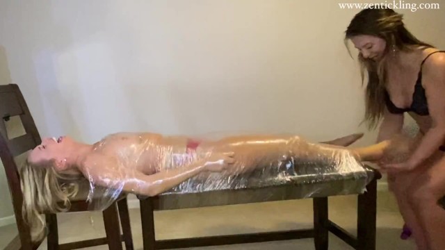 Harley Mummified and Feet Tickled - Zen Tickling Preview