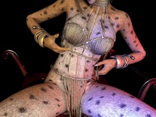 Cheetah Girl Masturbates_Vigorously Furry Cosplay