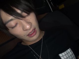 Two Guys Are Very Naughty In A Japanese Restaurant – Blowjobs, Handjobs And Catching Cum