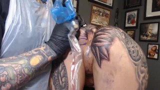 320px x 180px - Darcy Diamond Gets Asshole Tattooed by Trevor Whelen for 4.5 Hours (25mins  TL) - Infected by Sickick - Pornhub.com