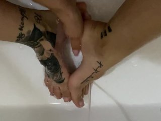 Washing My Pretty Feet
