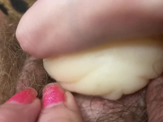 Hardcore clitoris orgasm extreme closeup vagina sex_60fps HD POV