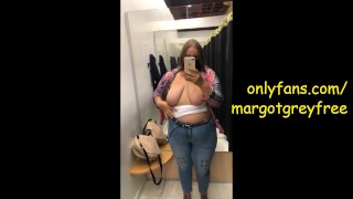 Chubby Flashing Bbw In The Dressing Room