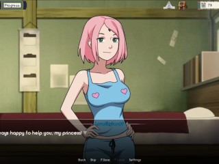 Naruto - Kunoichi Trainer [v0.13]_Part 27 Sakura Masturbating By LoveSkySan69