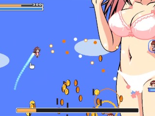 PunitDot [Hentai pixel game] Ep1 save japan from kawai giant girl_with hugeboobs !