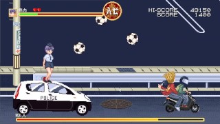 Bijinkeisatsuhotcop Pixel Hentai Game Ep1 A Cop Is Fucked By A Junkie Punk On A Motorcycle